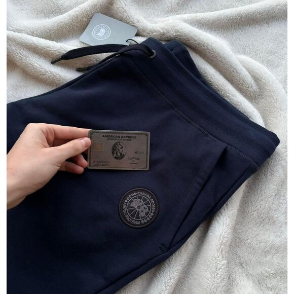 Canada Goose Navy Huron Sweatpants - Picture 2 of 3